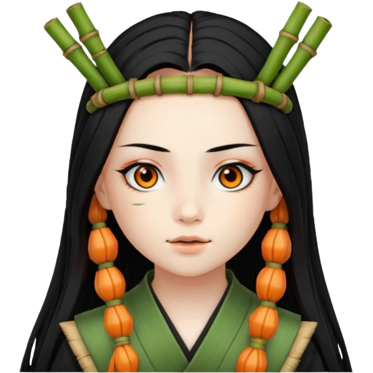 Demon slayer character Nezuko  emoji