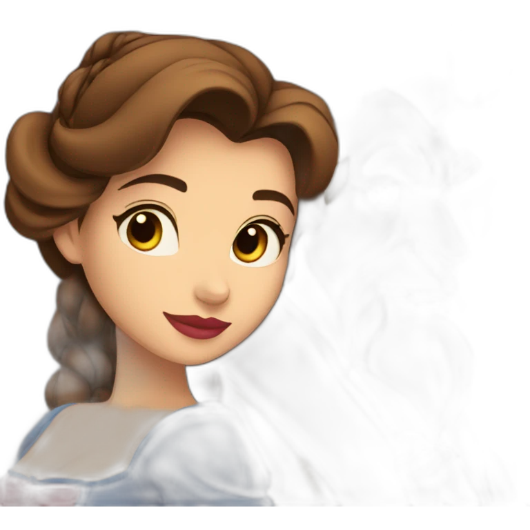 Beauty and the beast emoji