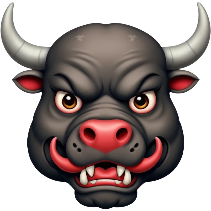 ''tattooed''-scary-looking-bulls with-heavy-face-tattoes emoji