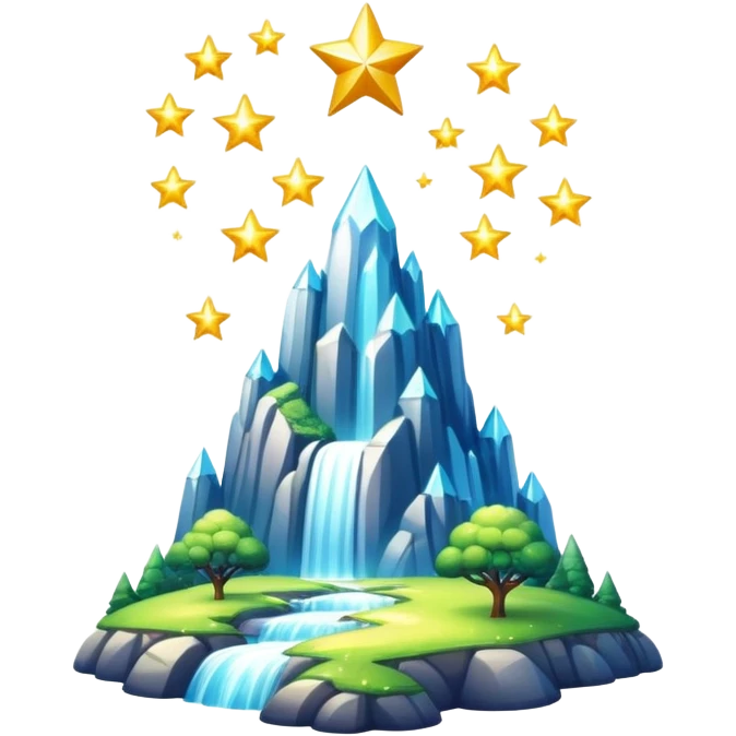  epic divine glistening glossy shiny glittery scenery  emoji