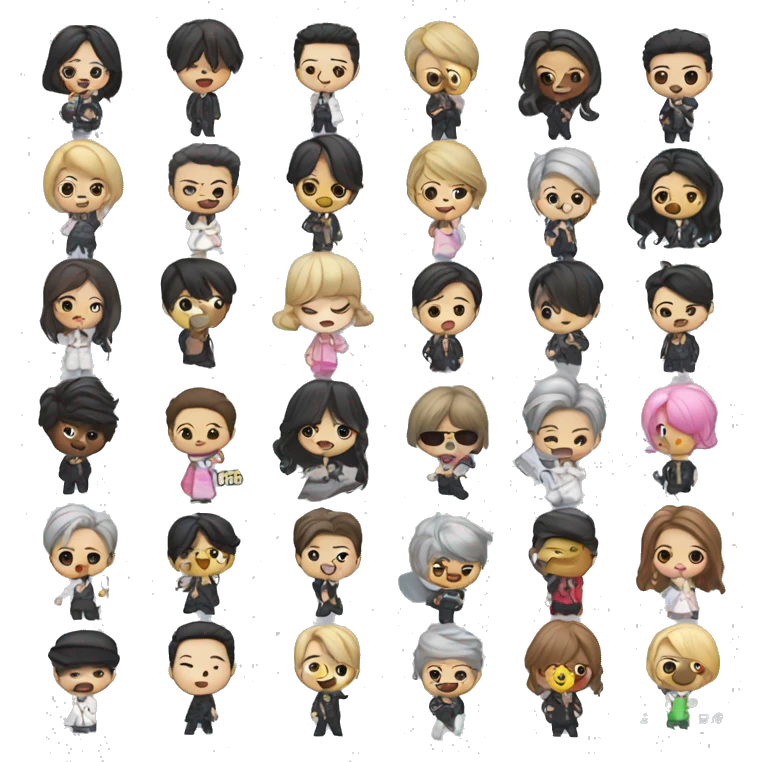 iPad with kpop on it emoji
