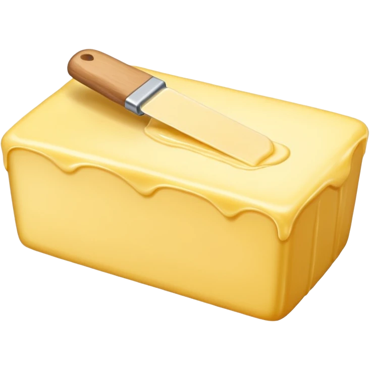 create a butter emoji