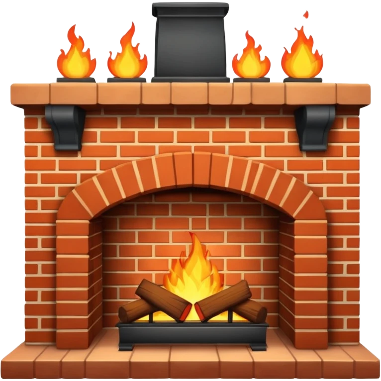 big fireplce emoji