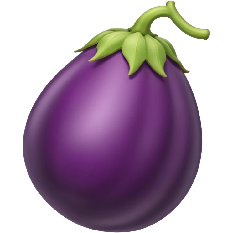 eggplant with ring around it emoji
