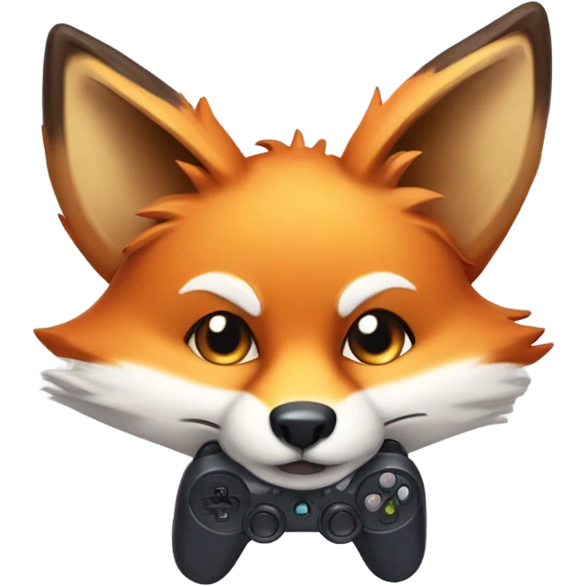 Kawaii Fox twitch emoji