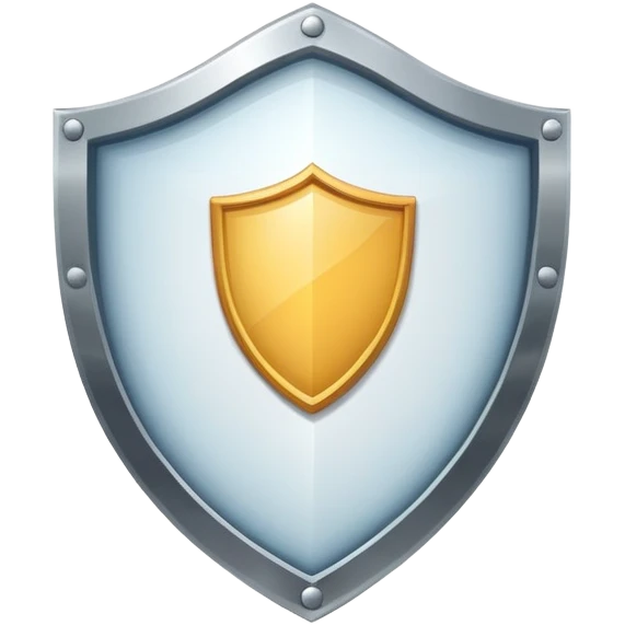 Ads policy represented by a document with a shield, symbolizing protection emoji