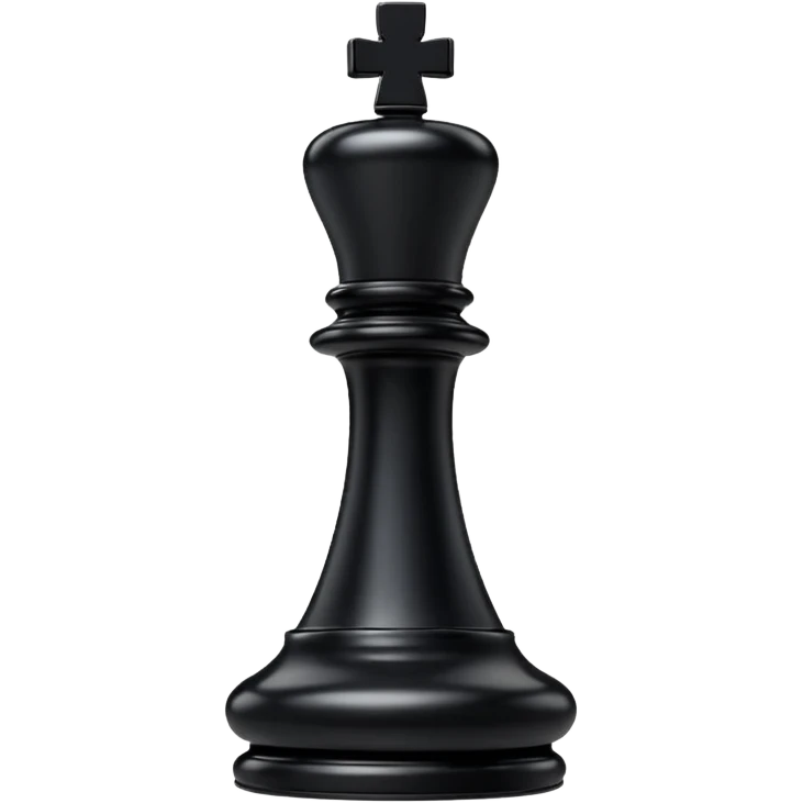 black chess pieces, queen pieces emoji