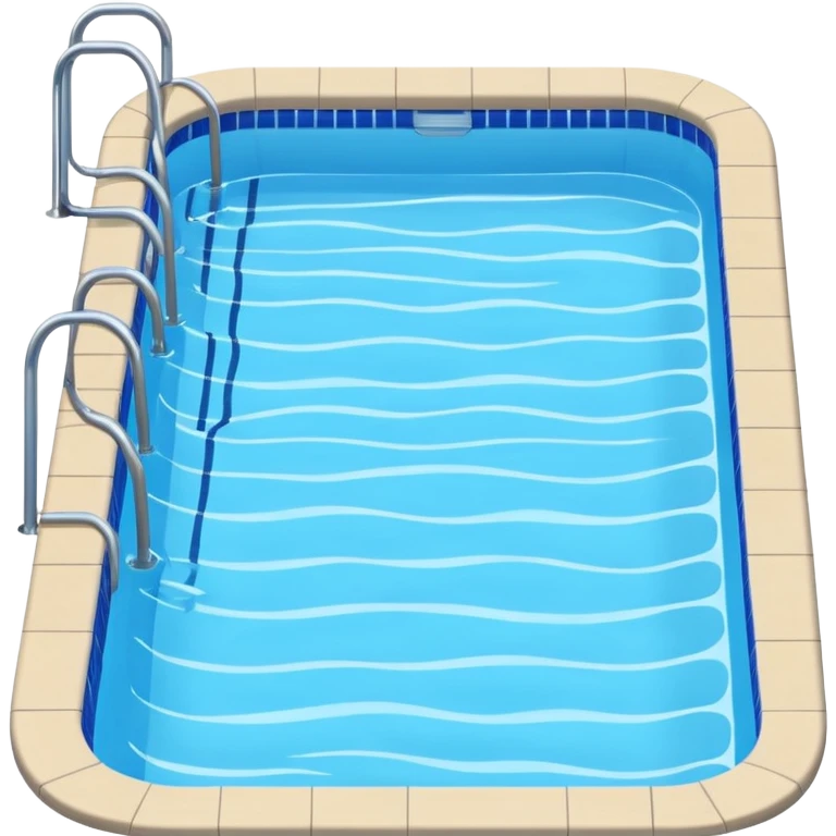 swimming pool with lanes emoji