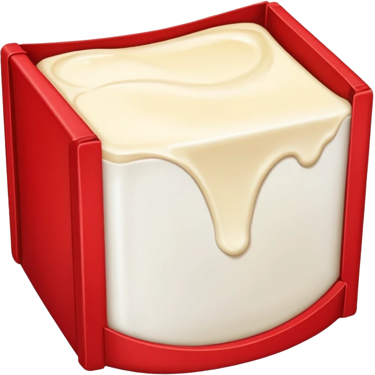 crescent whole milk red box emoji