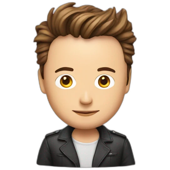 elon musk in string emoji
