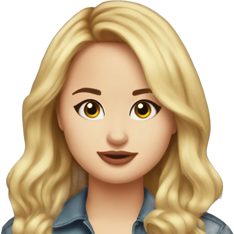 shy debby ryan emoji