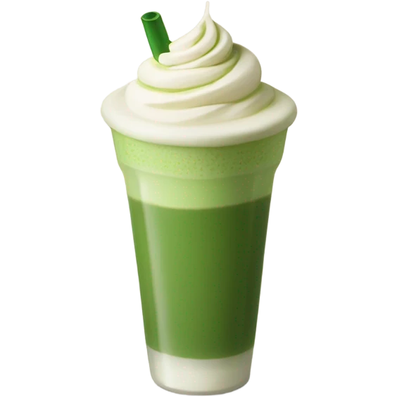 Matcha latte  emoji