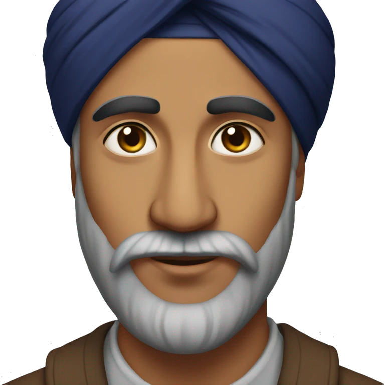 Sikh man  emoji