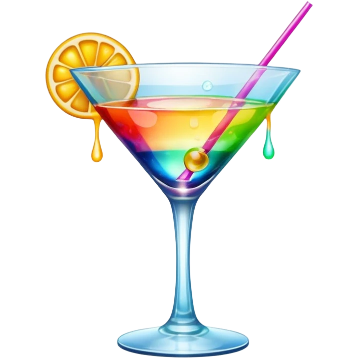 cocktail glass emoji