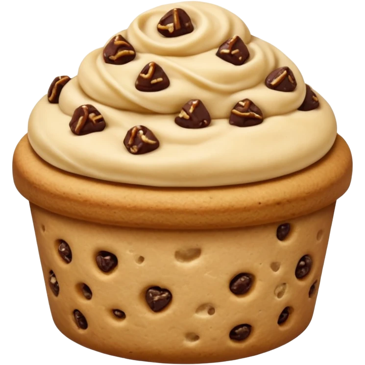 one filled DATE like mjool with like cookie dough topping  emoji