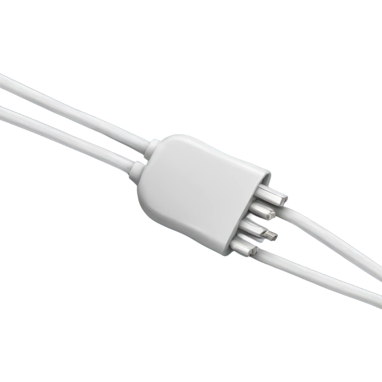 cables with electricity emoji