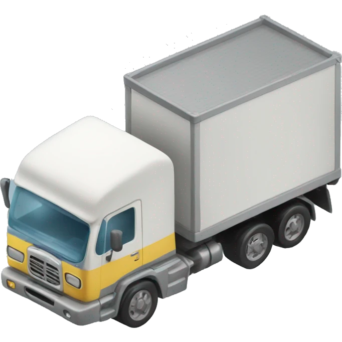 Toy truck emoji