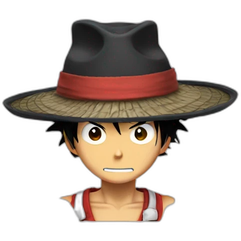 luffy hat emoji