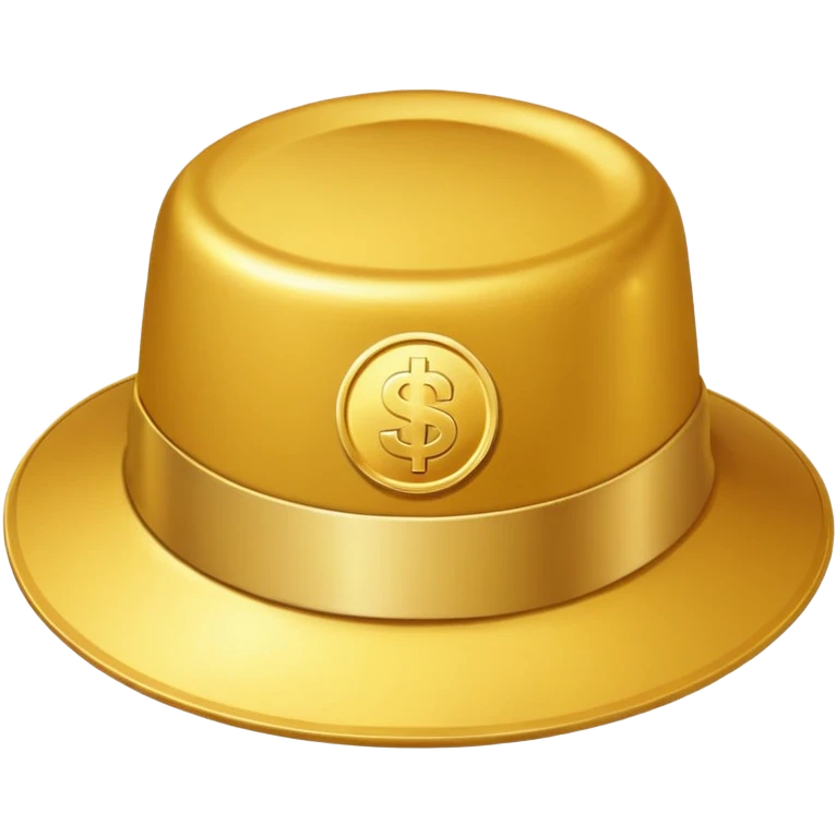 paisa hat with a coin emoji emoji