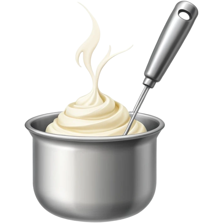 whisk with  emoji