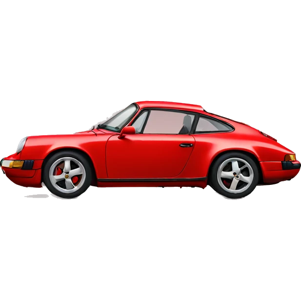 Red porsche  emoji