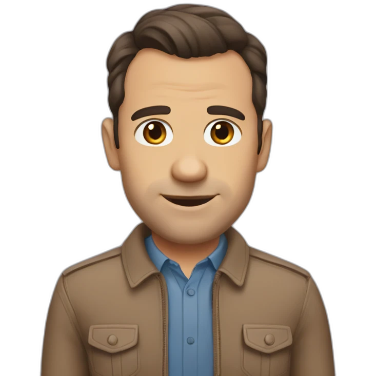 schmidt from new girl emoji
