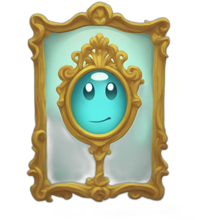 magic mirror emoji