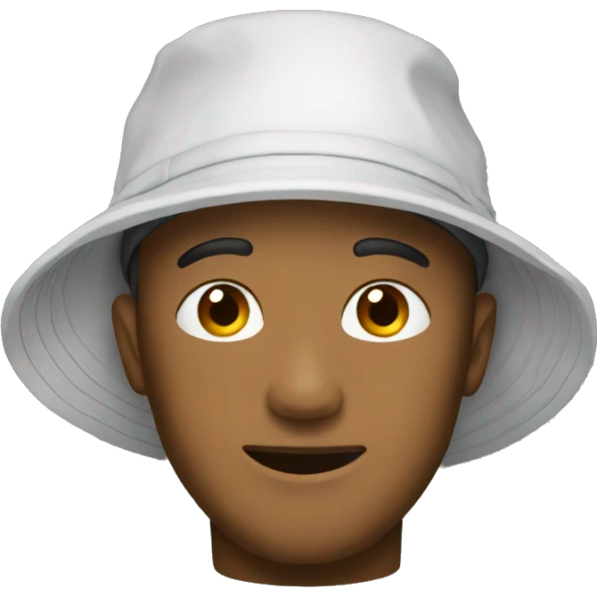 bucket hat emoji