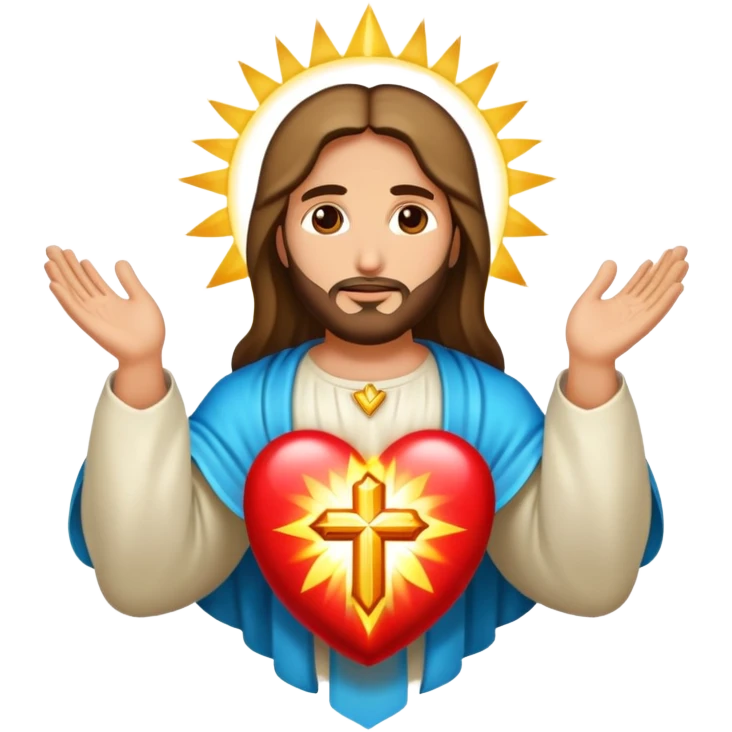 Sagrado corazón de Jesús  emoji