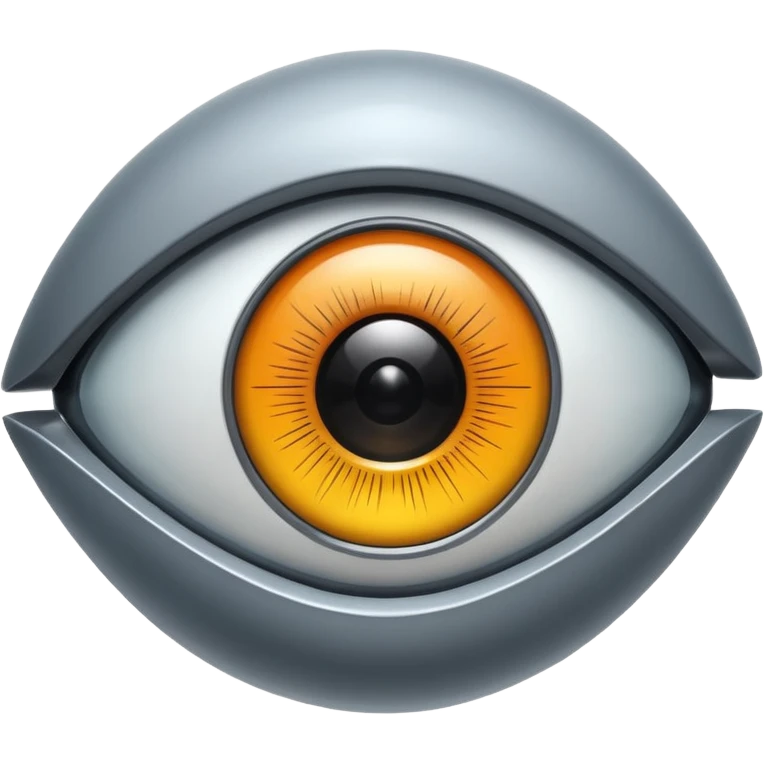 robotic eye emoji