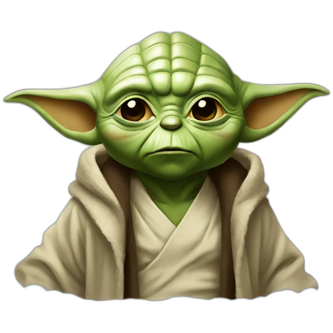 Yoda The Thug emoji