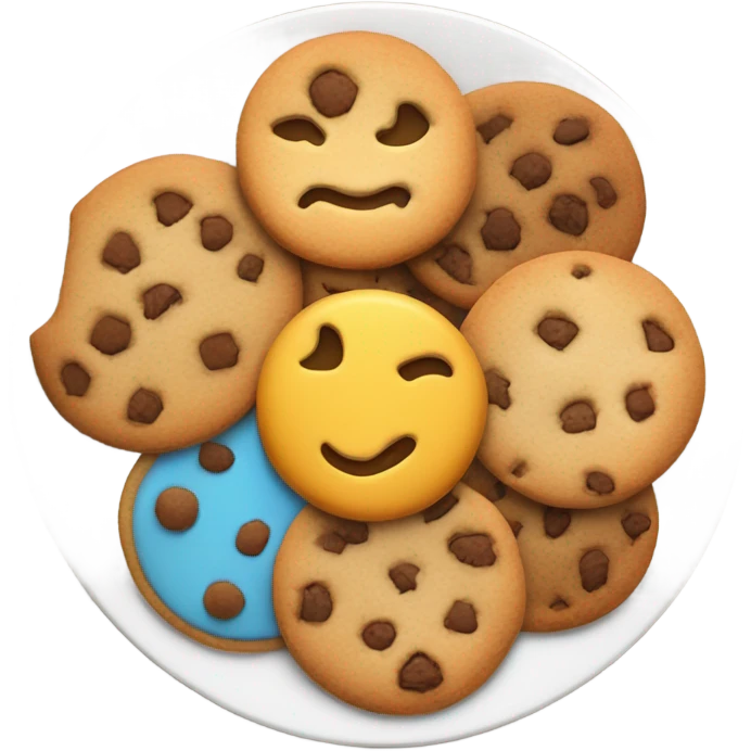 cookies on a plate emoji