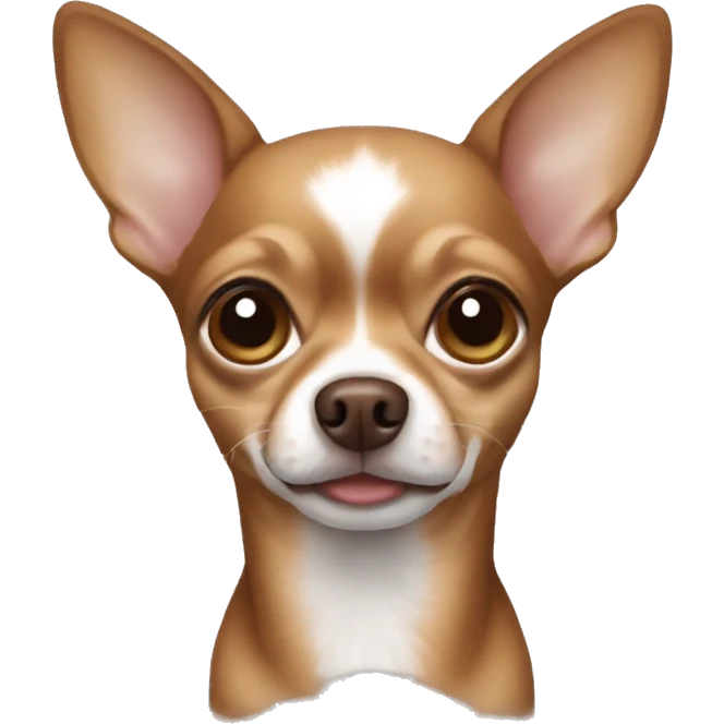 Brown chihuahua  emoji