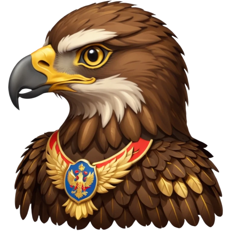 golden eagle like Russian national bird   emoji