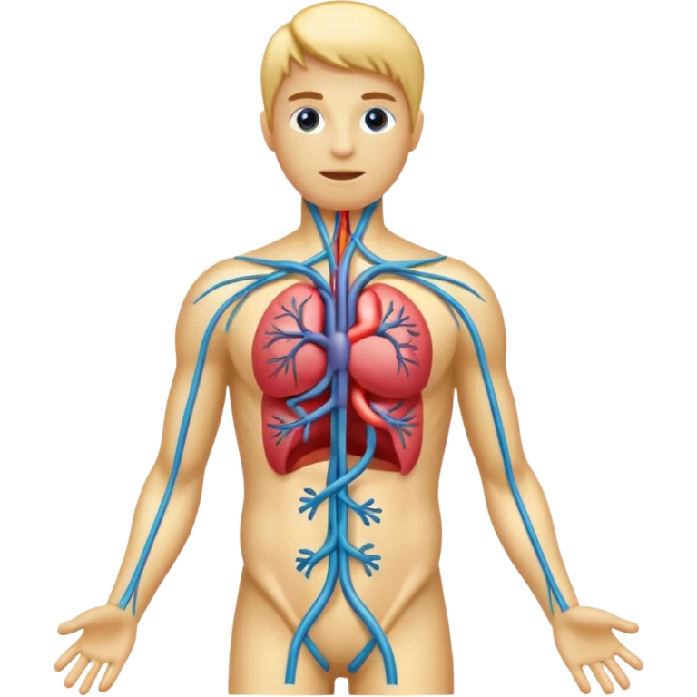 Fiber in the human body emoji