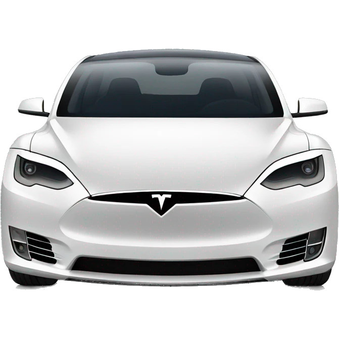 Tesla car emoji