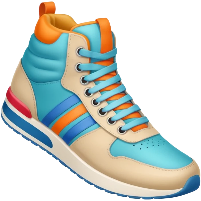 a foot with shoes emoji