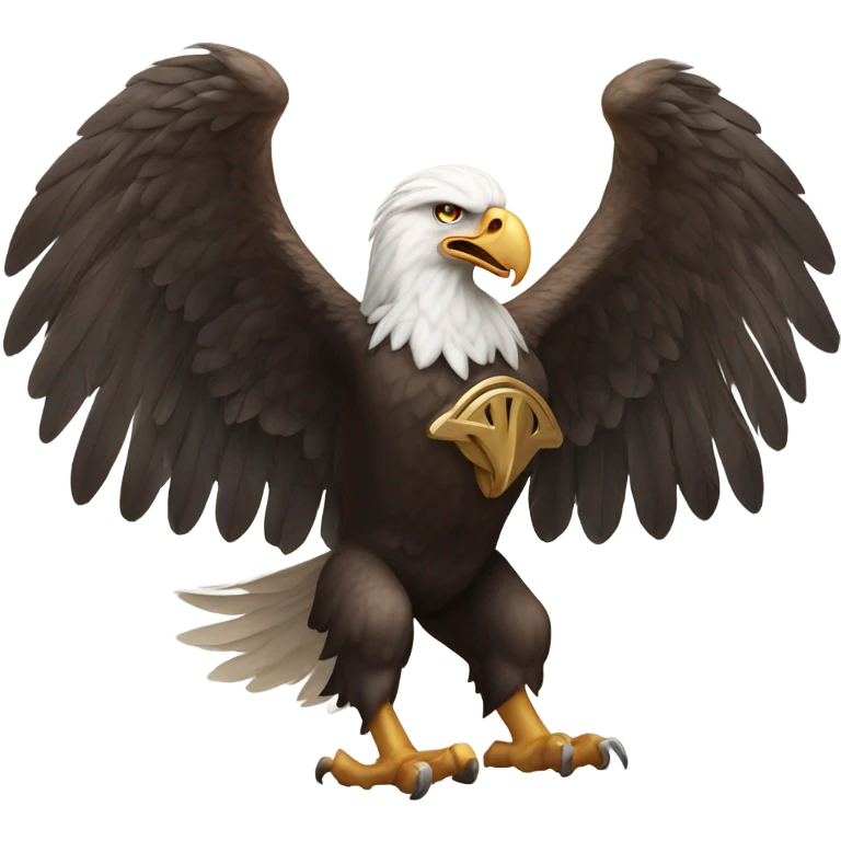 Eagle hunting ram emoji