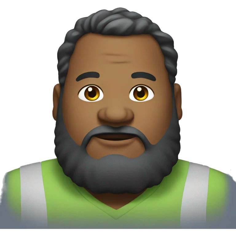 Big fat man emoji