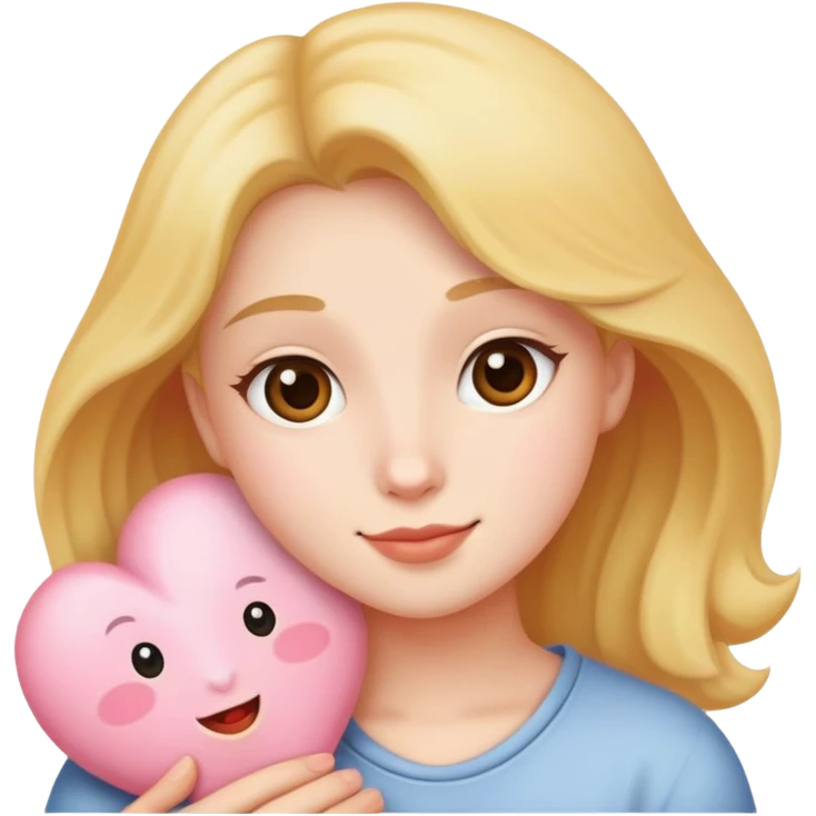 Lovey dovey face emoji