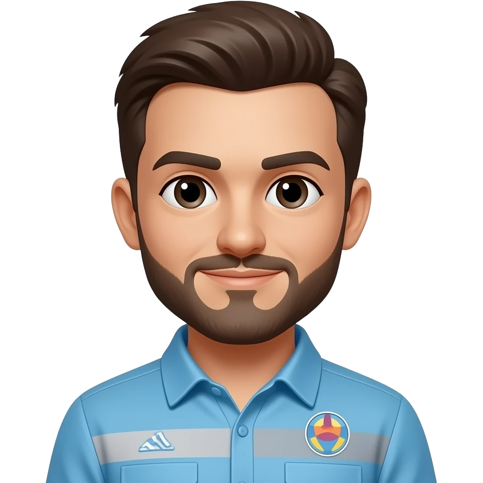 Oha diye. Erkek emoji