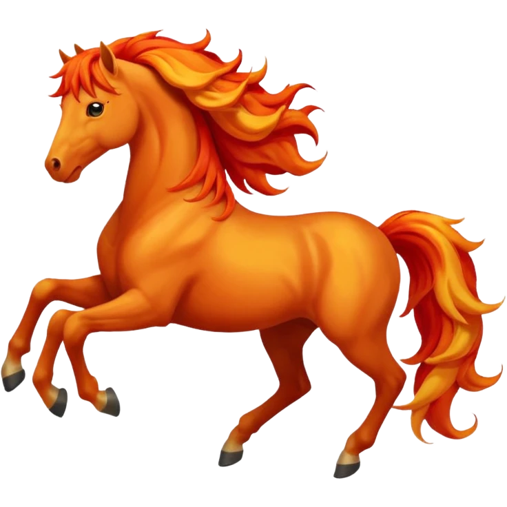 fire horse emoji