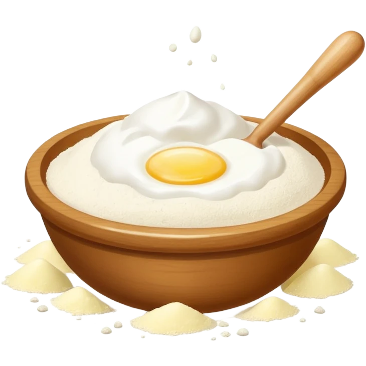 hobby baking ingredients emoji