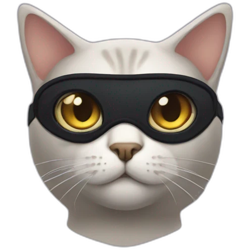 cat eyepatch only one eye emoji