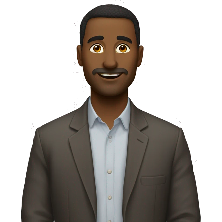 Улыбающийся шарпей emoji