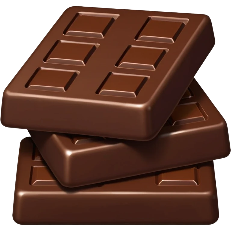 un réseau avec plusieurs chocolats reliés  emoji