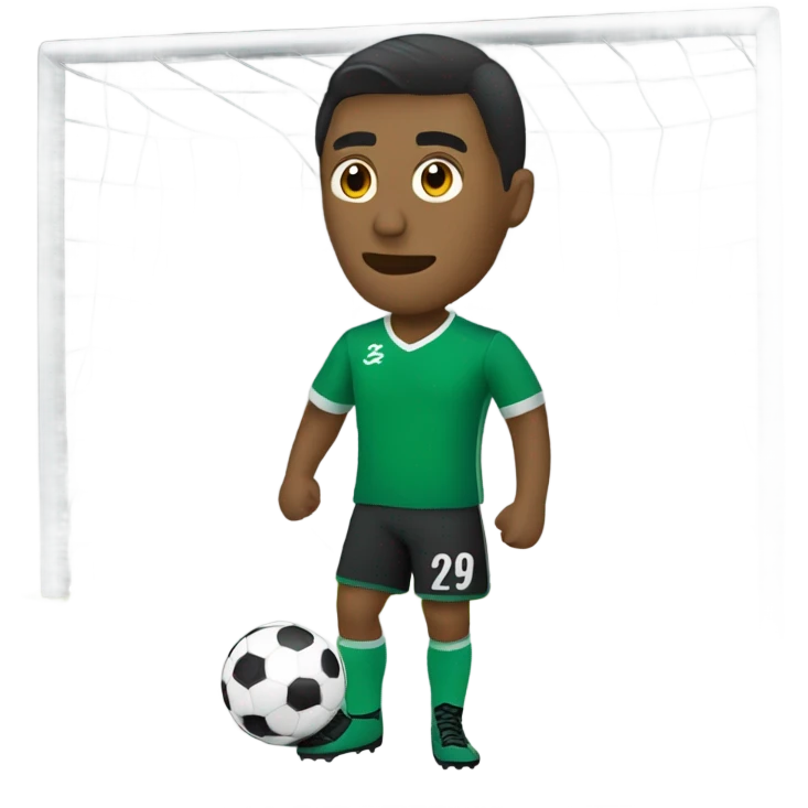 una bota de futbol emoji