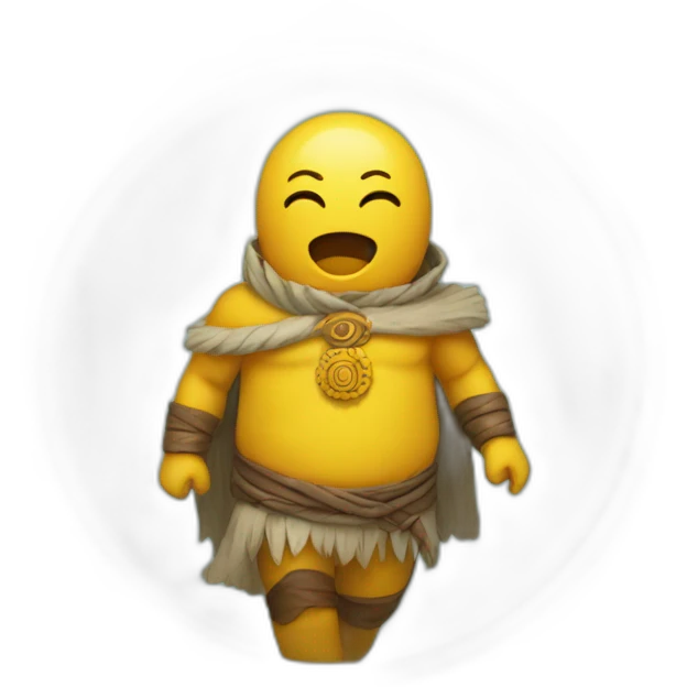 Mándala amarillo emoji