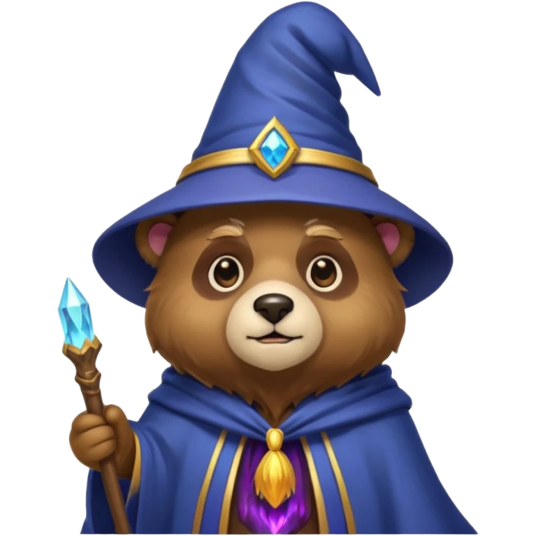 wizard bear emoji