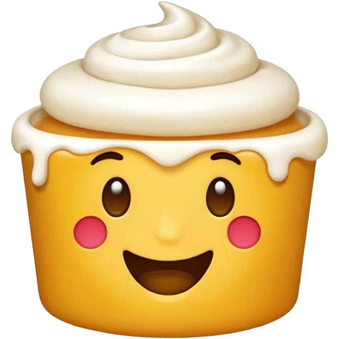 Emoji e panna in faccia emoji